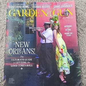 Garden & Gun Magazine February - March, 2025 Southern New Orleans